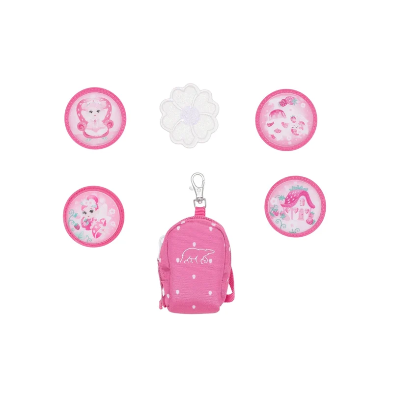 Beckmann | Schulrucksack-Set Classic 6-teilig - Strawberry