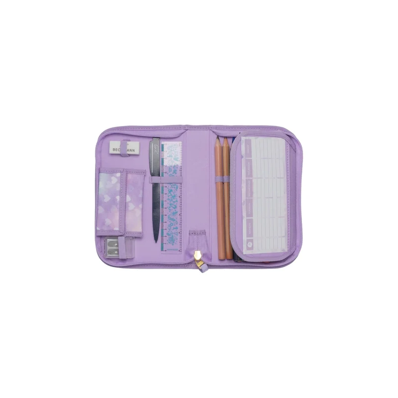 Beckmann | Schulrucksack-Set Classic 6-teilig - Unicorn Princess Purple