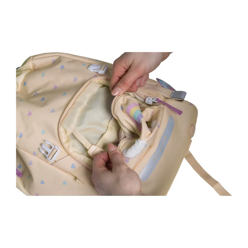 Beckmann | Schulrucksack-Set Classic 6-teilig - Yellow Heart