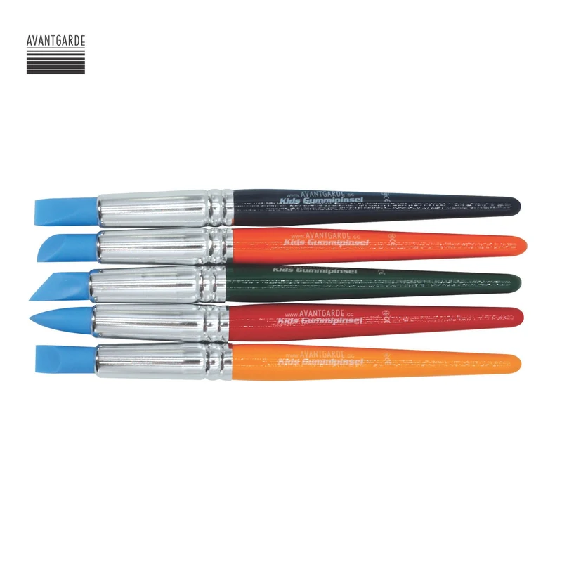 Avantgarde | Kids Gummipinsel 5er Set