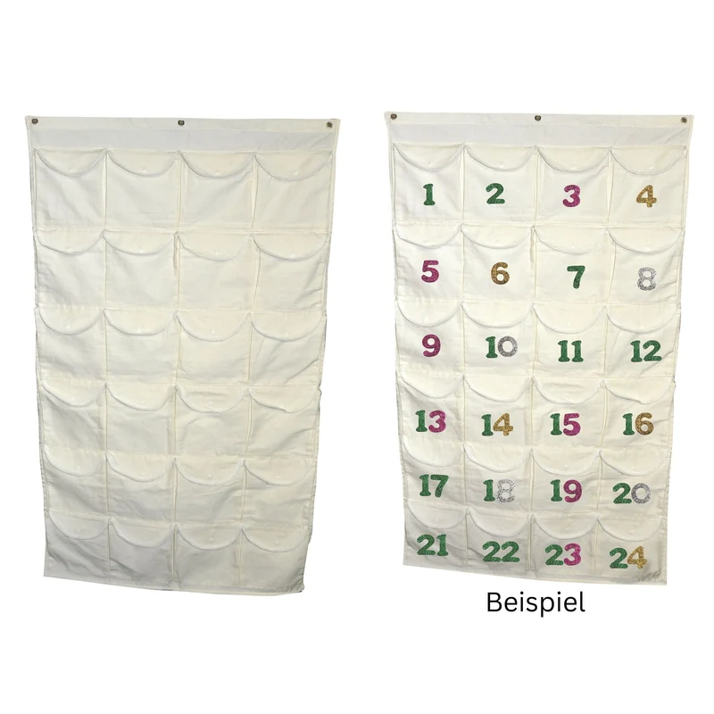 Avantgarde | Adventskalender Wandtasche zum selbst gestalten