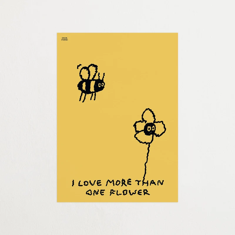 More than one flower