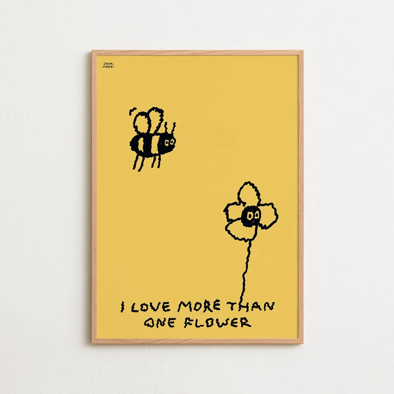 More than one flower