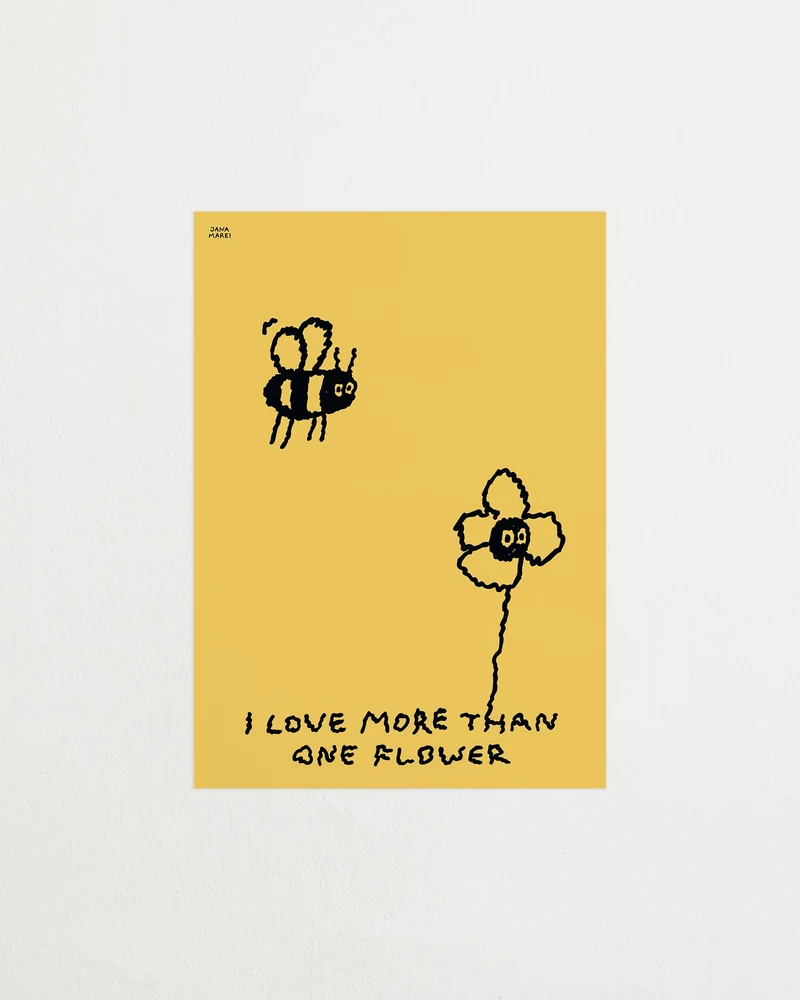 More than one flower