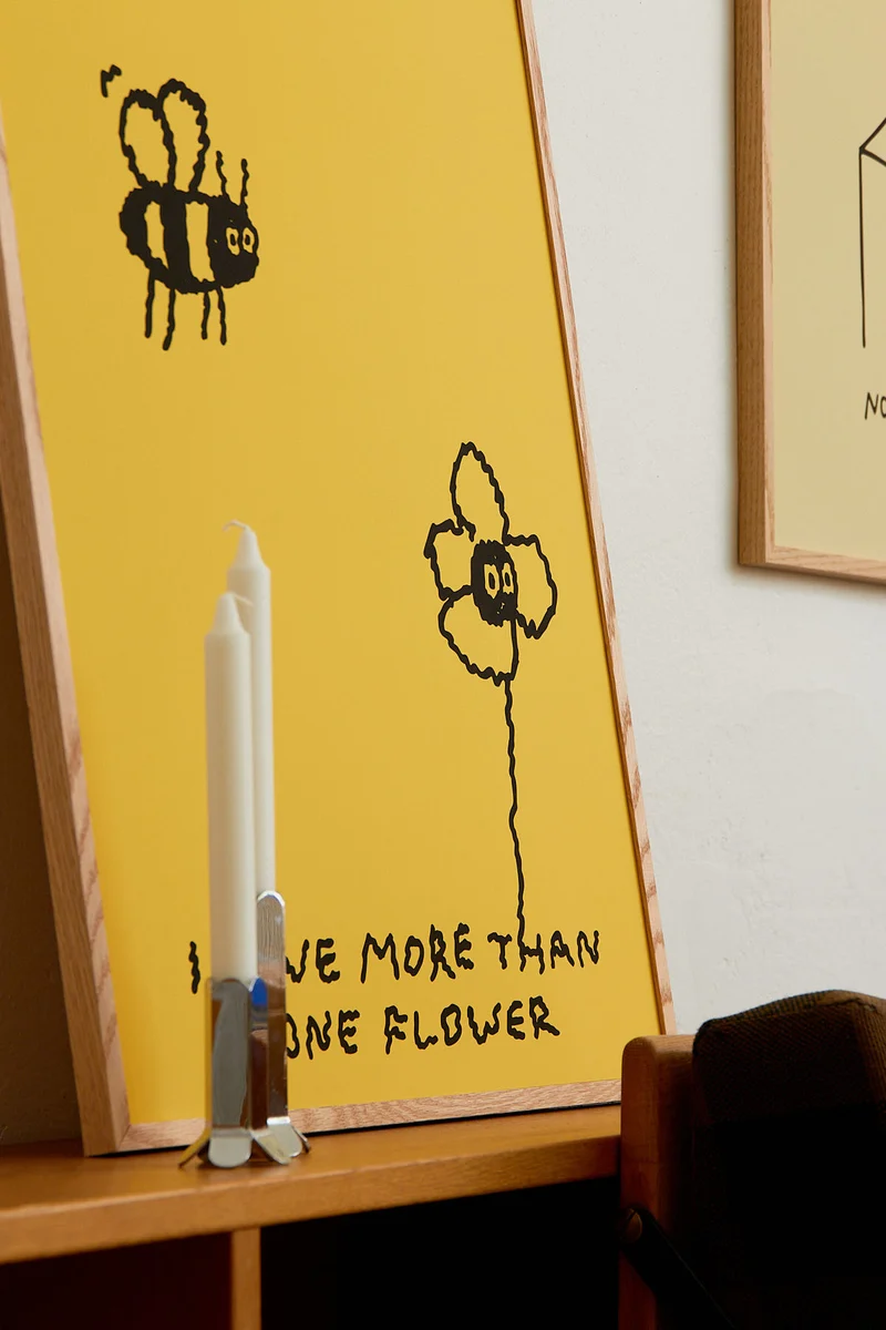 More than one flower