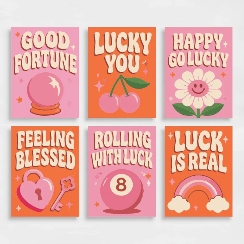Lucky Charms - Mini Paint by Numbers Set
