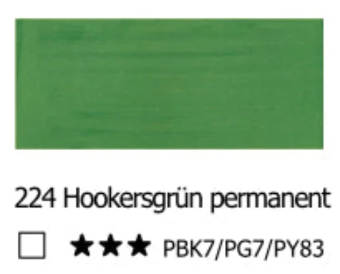LIQUITEX Professional Acrylic Ink - Hooker's Grün Permanent 224 (30ml)