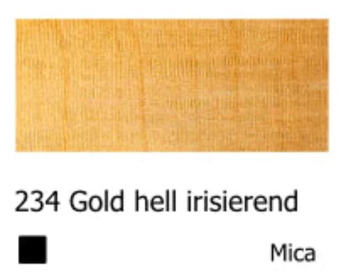 LIQUITEX Professional Acrylic Ink - Helles Gold Irisierend 234 (30ml)