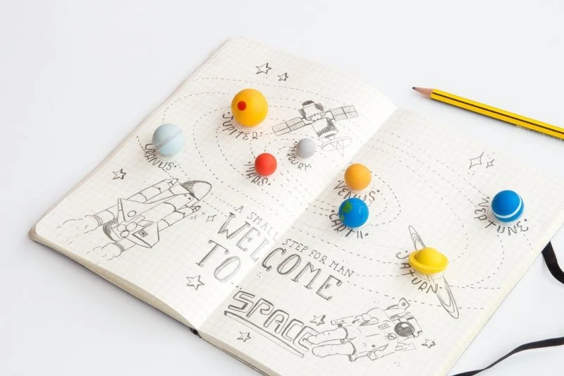 Planeten Radierer | Planet Erasers 🪐