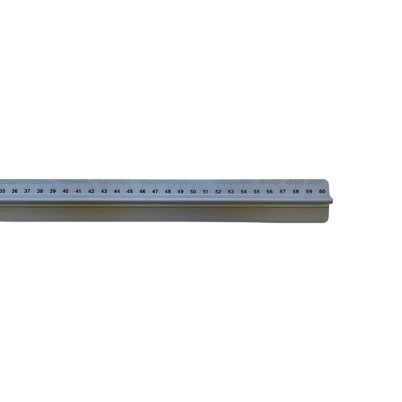 KOH-I-NOOR | Metalllineal mit Griff Aluminium zum Zeichnen Messen Schneiden