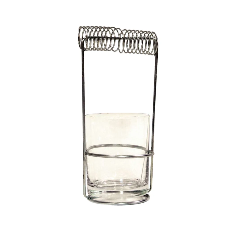 Honsell | Pinselhalter mit Glas Aufbewahrung & Reinigung von Künstlerpinseln