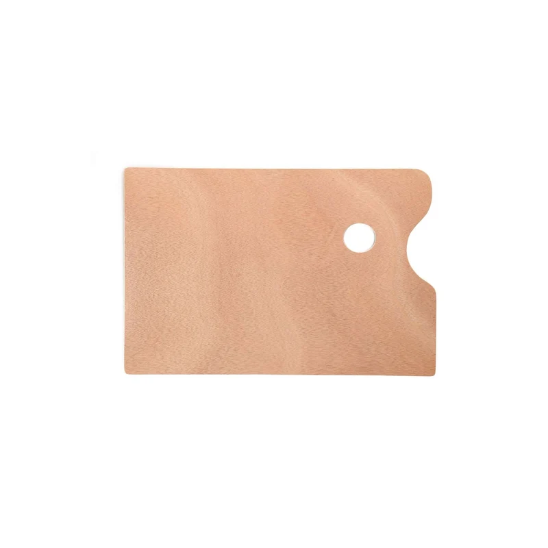 Honsell | Farbpaletten aus Holz Oval & Rechteckig in 4 Grössen für Künstlerfarben
