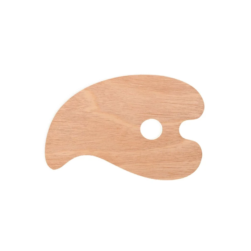Honsell | Farbpaletten aus Holz Oval & Rechteckig in 4 Grössen für Künstlerfarben