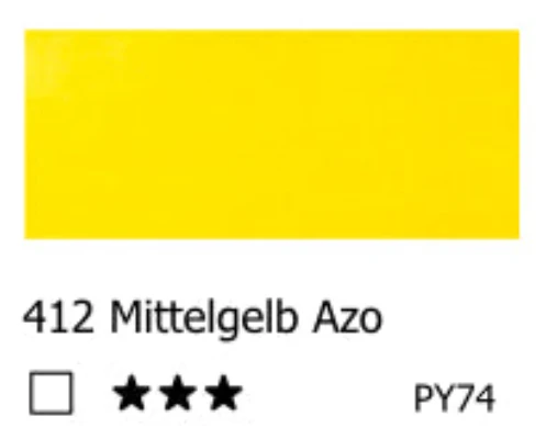 LIQUITEX Professional Acrylic Ink - Mittelgelb Azo 412 (30ml)
