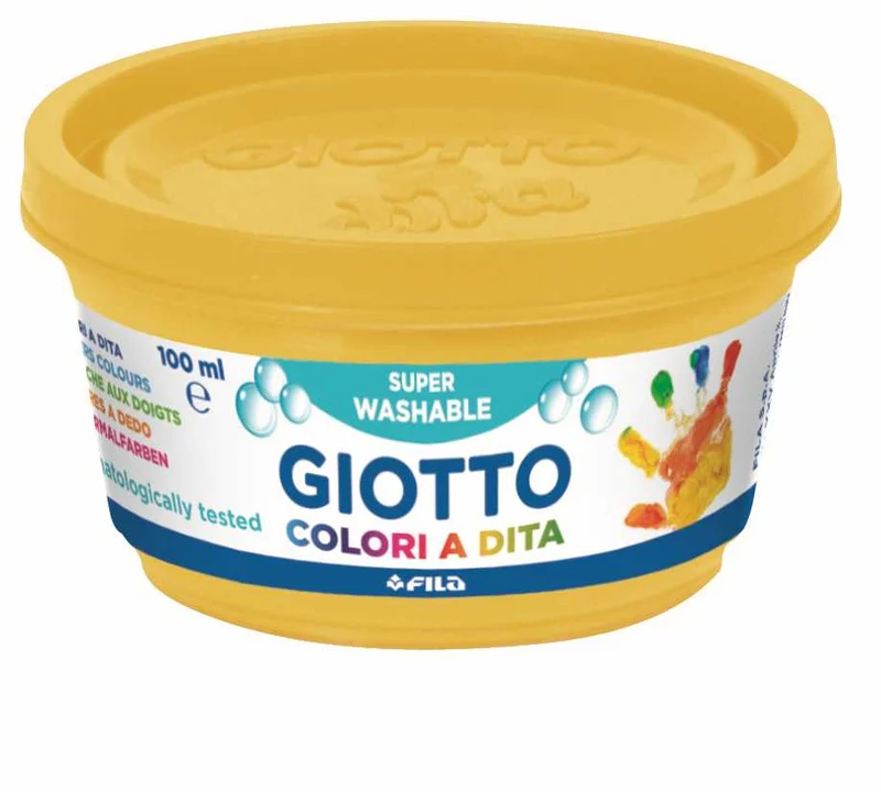 Prstové farby GIOTTO Be-Be 6 x 100 ml