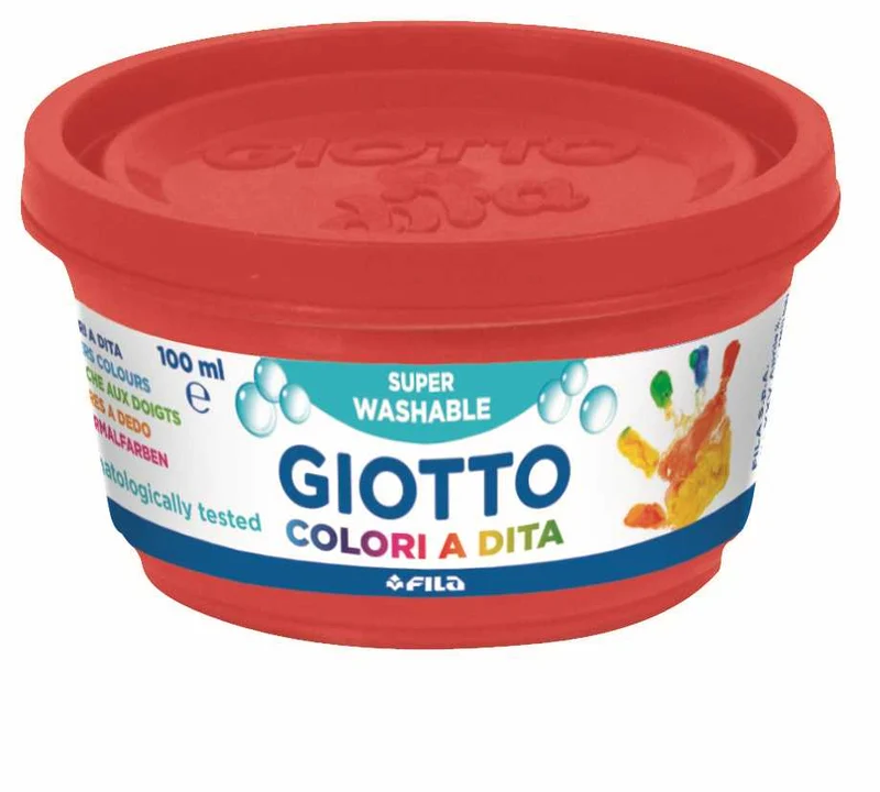 Prstové farby GIOTTO Be-Be 6 x 100 ml