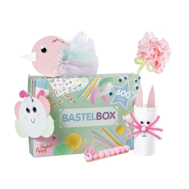 Lulubug Bastelbox "Pastell" 600 Teile