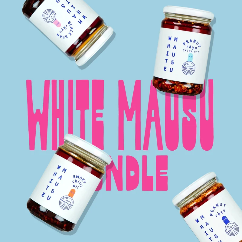 White Mausu Bundle | Asiatische Würzsaucen für Foodies