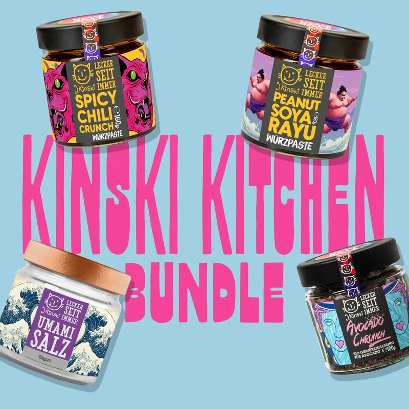 Kinski Kitchen Essentials Bundle | Würzige Basics für kreative Küchen