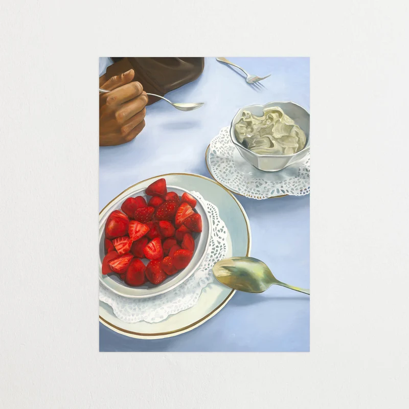 Strawberries and cream