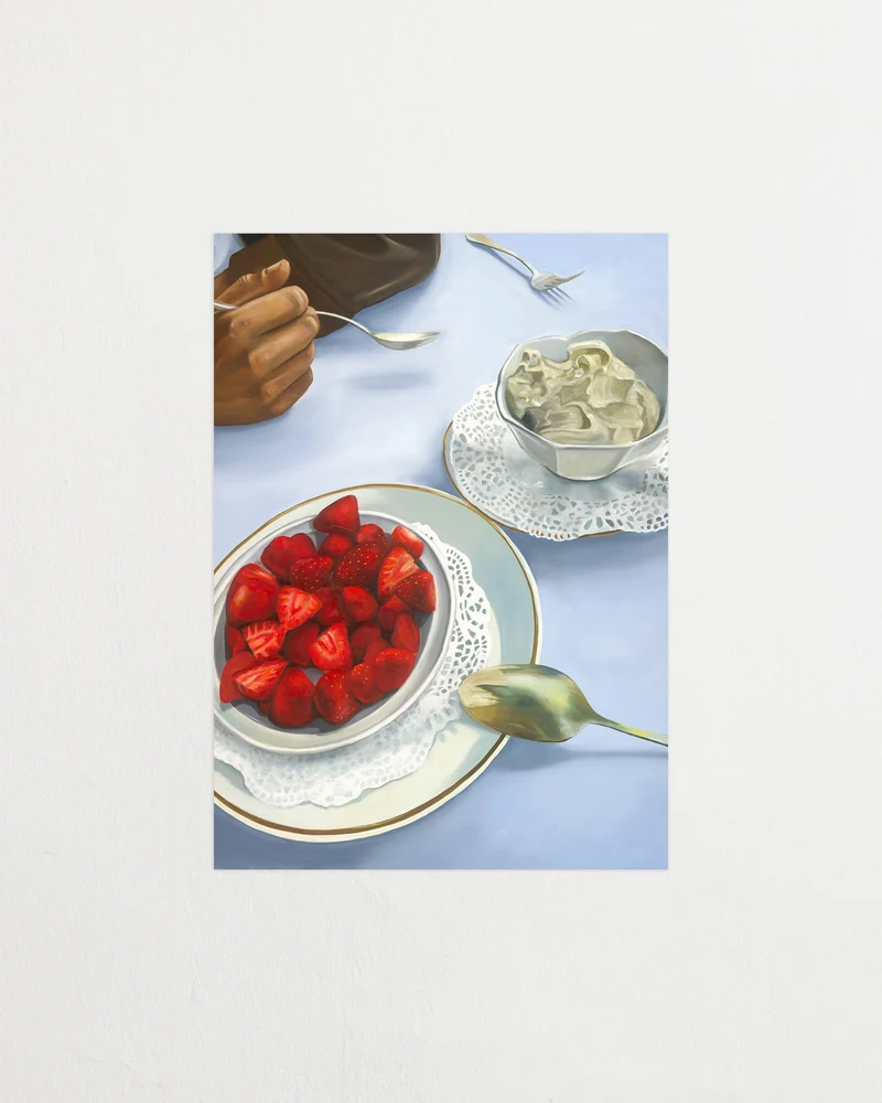 Strawberries and cream