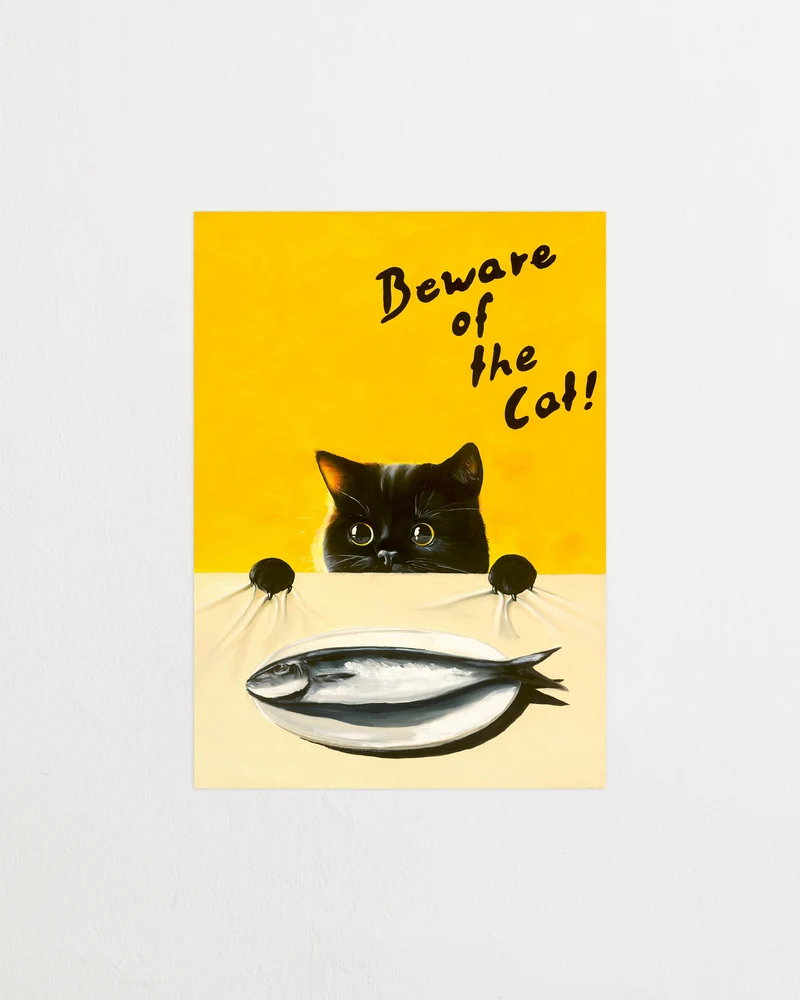 Beware of the cat