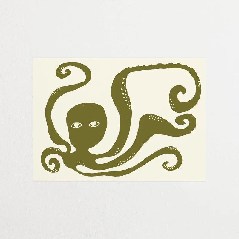 Bläckfisk grön