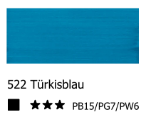Royal Talens AMSTERDAM Acrylic Ink - Türkisblau 522 (30ml)