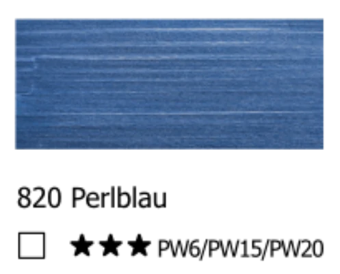 Royal Talens AMSTERDAM Acrylic Ink - Perlblau 820 (30ml)
