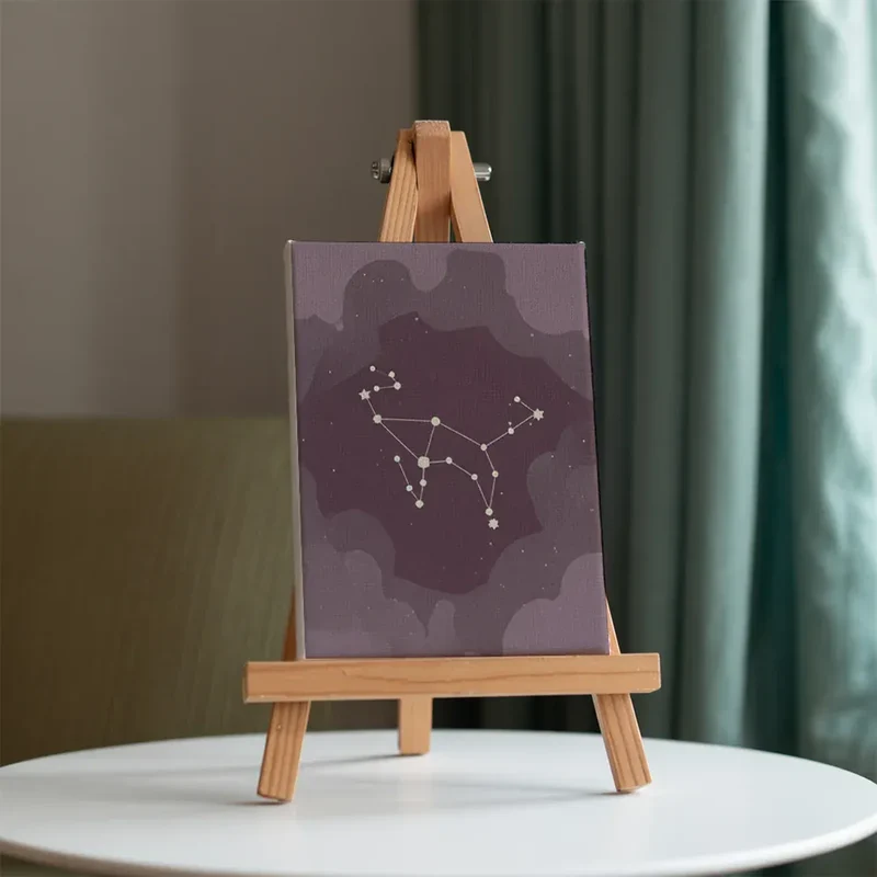 Malen nach Zahlen – 6 Mini-Gemälde - Verzauberter Himmel