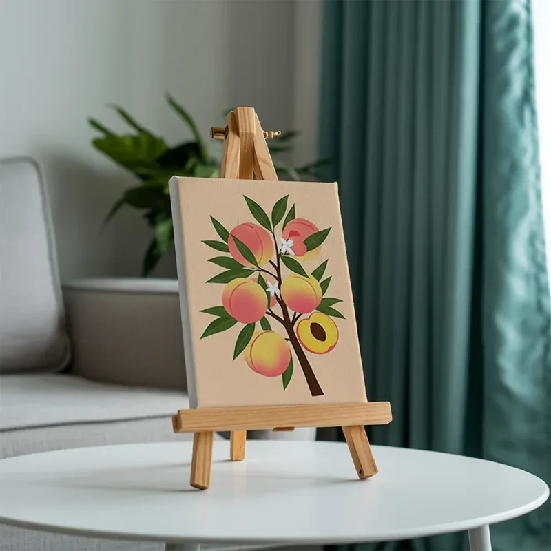 Malen nach Zahlen – 6 Mini-Gemälde - Die Obstkollektion