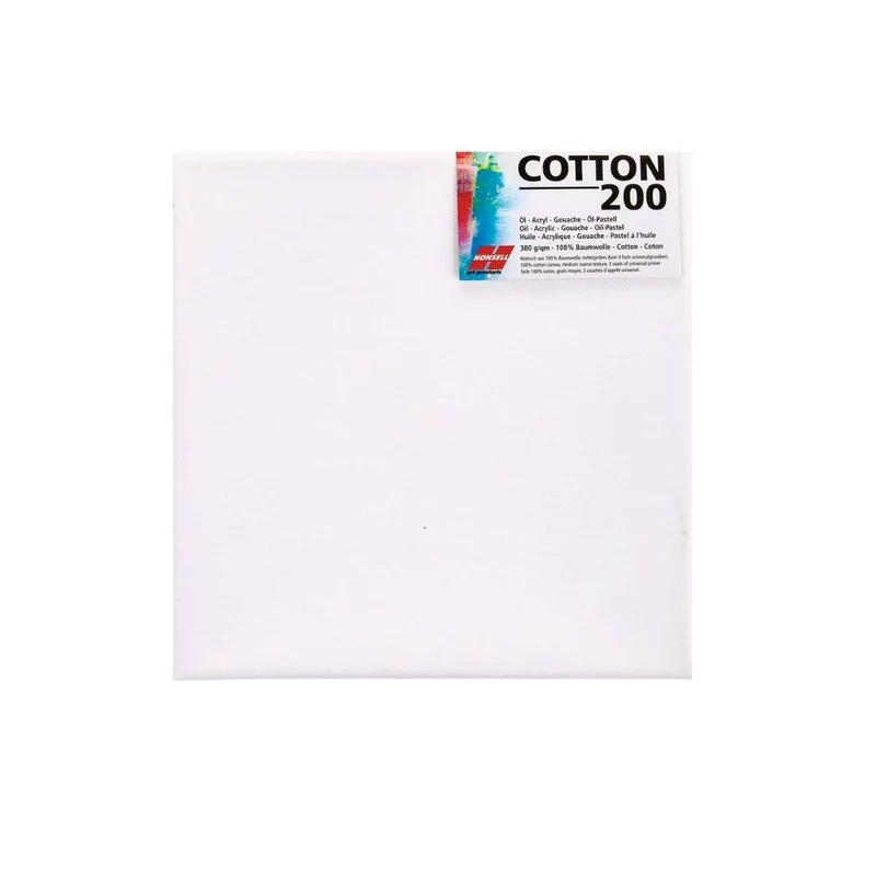 Honsell | Cotton 200 Keilrahmen Baumwolle Leinwand Rechteckig & Quadratisch 380 g/m²