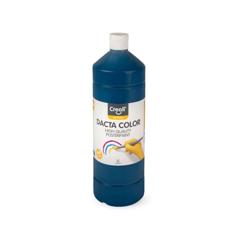 Creall | Dacta Color Plakatfarbe 1L Flasche Wasserbasiert, Mischbar & wasserverdünnbar