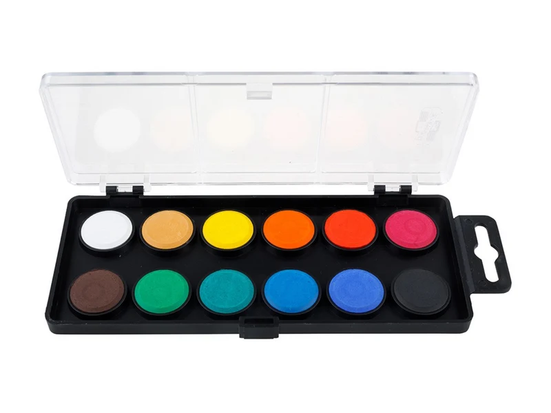 KOH-I-NOOR | Watercolours Wasserfarben Aquarellfarben Set 12 Farben
