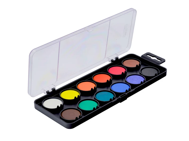 KOH-I-NOOR | Watercolours Wasserfarben Aquarellfarben Set 12 Farben