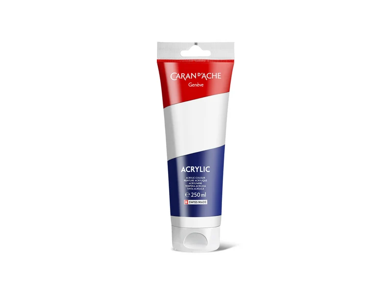 Caran d'Ache | Acrylic Künstler-Acrylfarbe 250 ml Tube für vielseitige Maltechniken