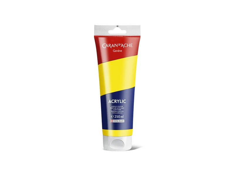 Caran d'Ache | Acrylic Künstler-Acrylfarbe 250 ml Tube für vielseitige Maltechniken