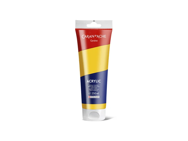 Caran d'Ache | Acrylic Künstler-Acrylfarbe 250 ml Tube für vielseitige Maltechniken