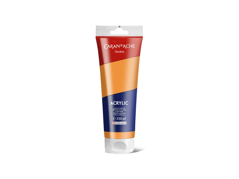 Caran d'Ache | Acrylic Künstler-Acrylfarbe 250 ml Tube für vielseitige Maltechniken