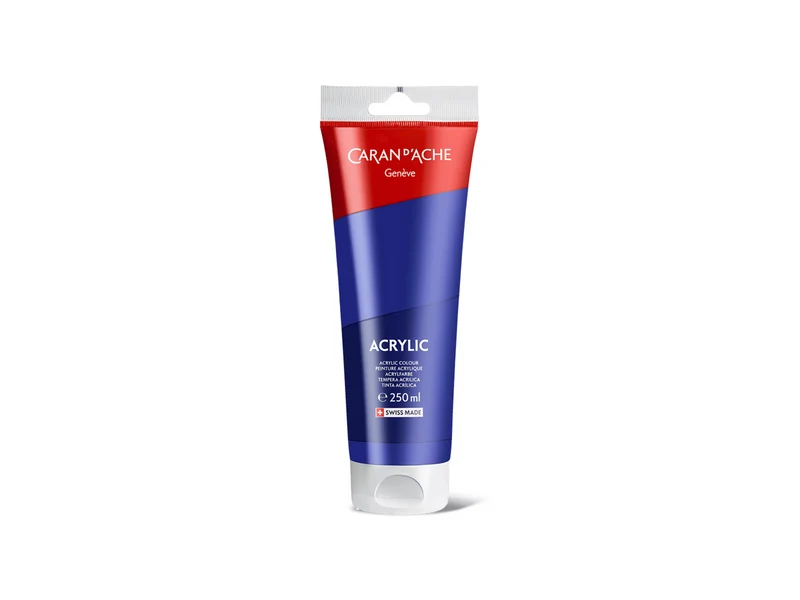 Caran d'Ache | Acrylic Künstler-Acrylfarbe 250 ml Tube für vielseitige Maltechniken