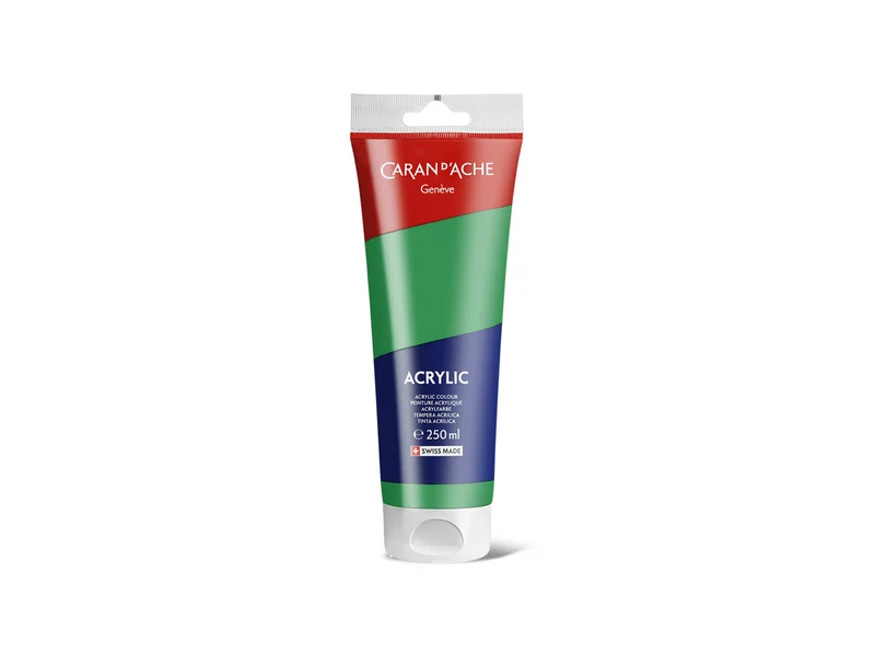 Caran d'Ache | Acrylic Künstler-Acrylfarbe 250 ml Tube für vielseitige Maltechniken