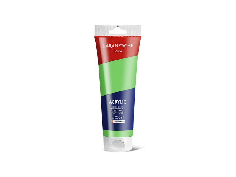 Caran d'Ache | Acrylic Künstler-Acrylfarbe 250 ml Tube für vielseitige Maltechniken
