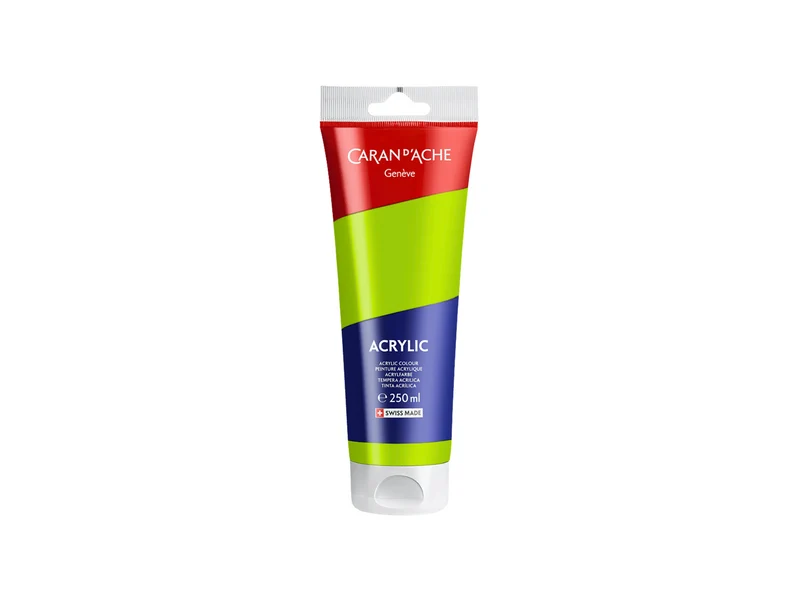 Caran d'Ache | Acrylic Künstler-Acrylfarbe 250 ml Tube für vielseitige Maltechniken