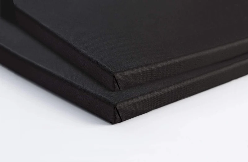 Honsell | Black Cotton Keilrahmen schwarz grundierter Baumwollkeilrahmen
