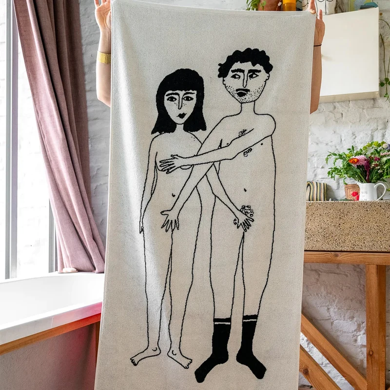 Naked Couple Bundle | Illustrationen für Küche, Bad & Alltag