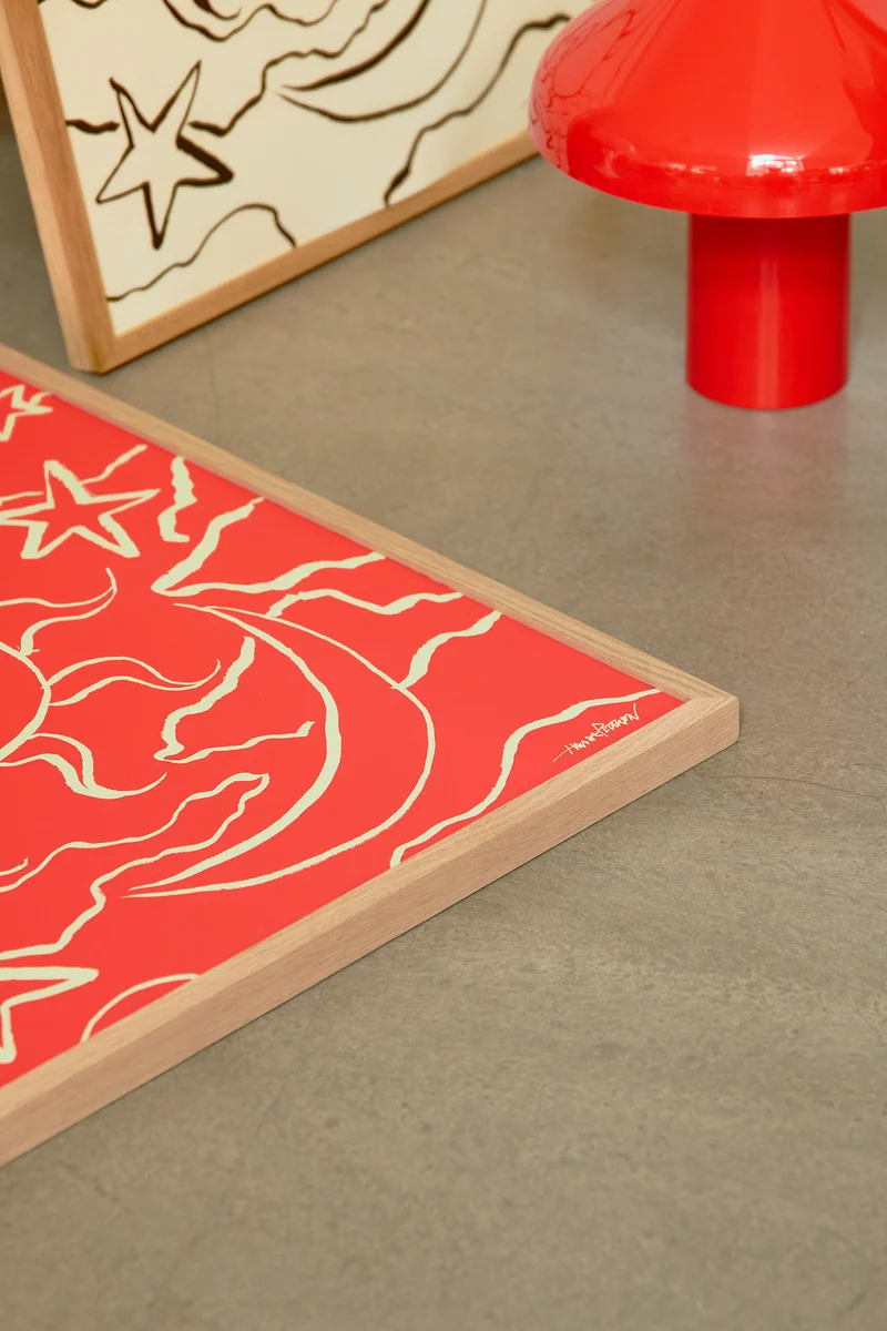 Sun moon red