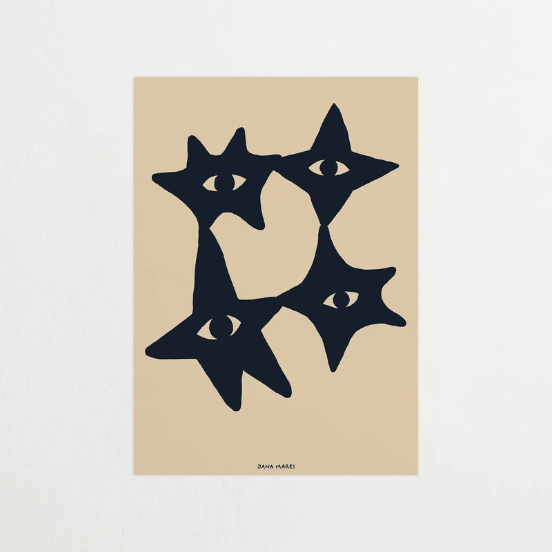 Four Stars Black