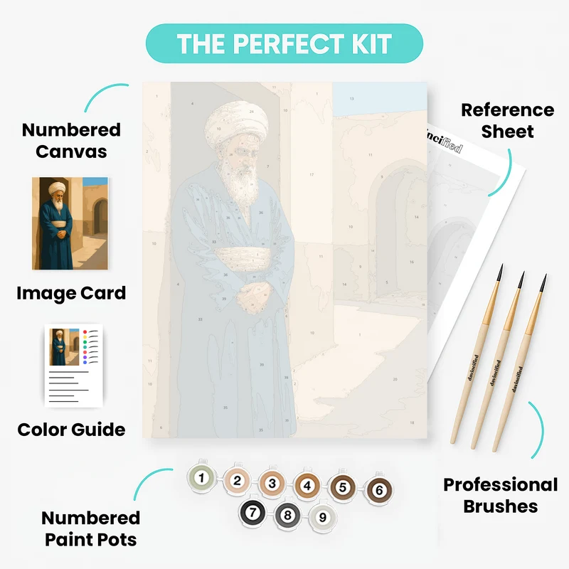 Ben Ish Chai's Doorway - Paint by Numbers Kit