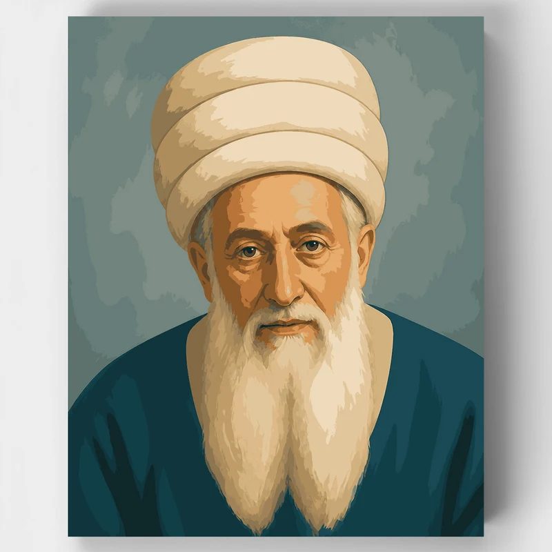 Ben Ish Chai Portrait - Paint by Numbers Kit