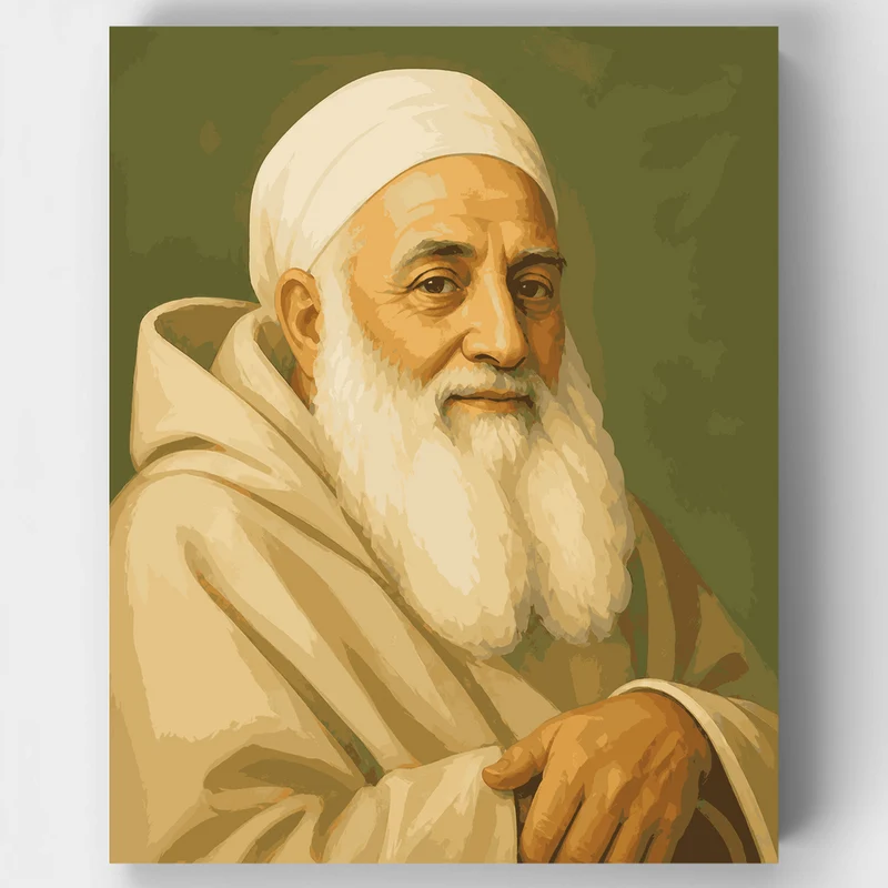 The Baba Sali's Gaze - Paint by Numbers Kit